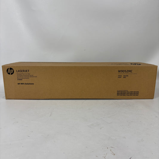 New HP W9052MC Yellow Managed Toner Cartridge