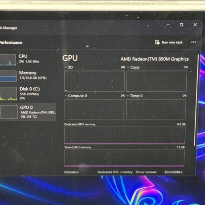 MSI Claw A8 7" AMD Ryzen Z2 Extreme 24GB RAM 1TB White MSI CLAW A8