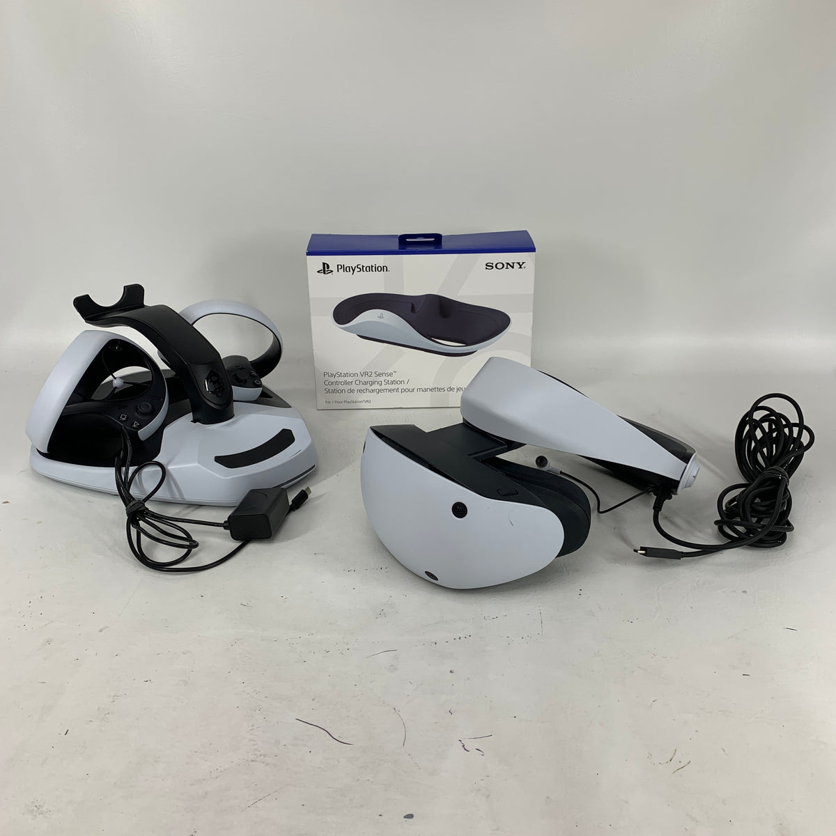 Sony PlayStation 2 PS2 Virtual Reality VR2 Headset White CFI-ZVR1