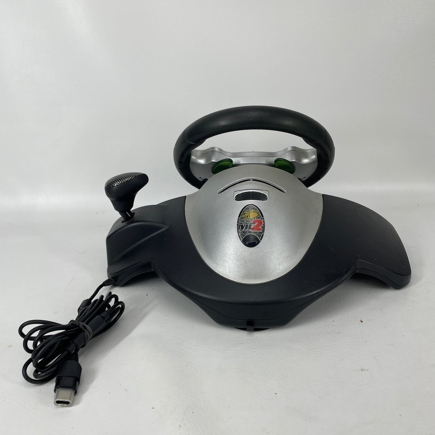 Mad Catz MC2 Racing Wheel and Pedals Original Xbox OG Steering Shifter 