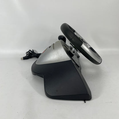 Mad Catz MC2 Racing Wheel and Pedals Original Xbox OG Steering Shifter 