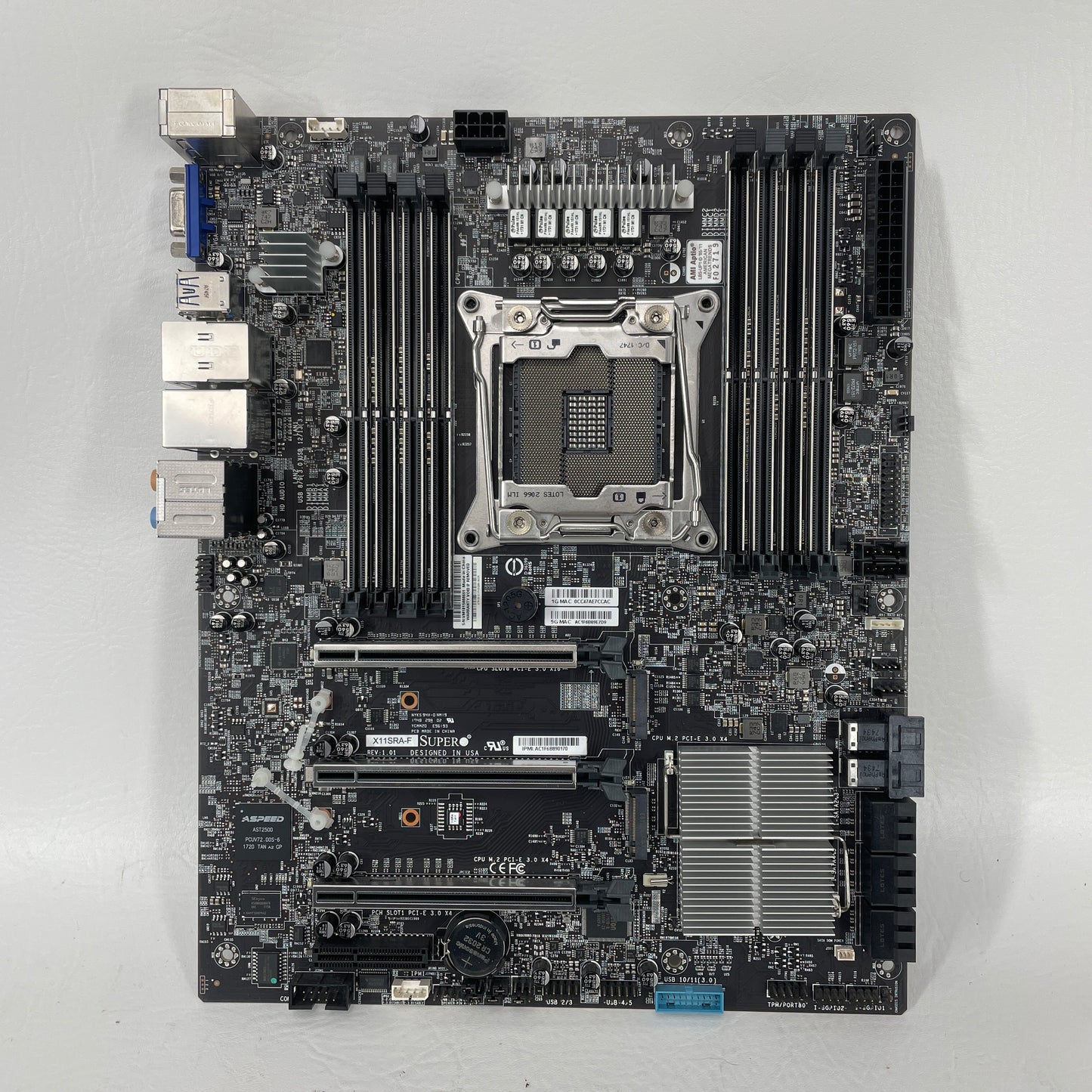 Supermicro X11SRA-F LGA 2066 ATX Intel DDR4 Motherboard