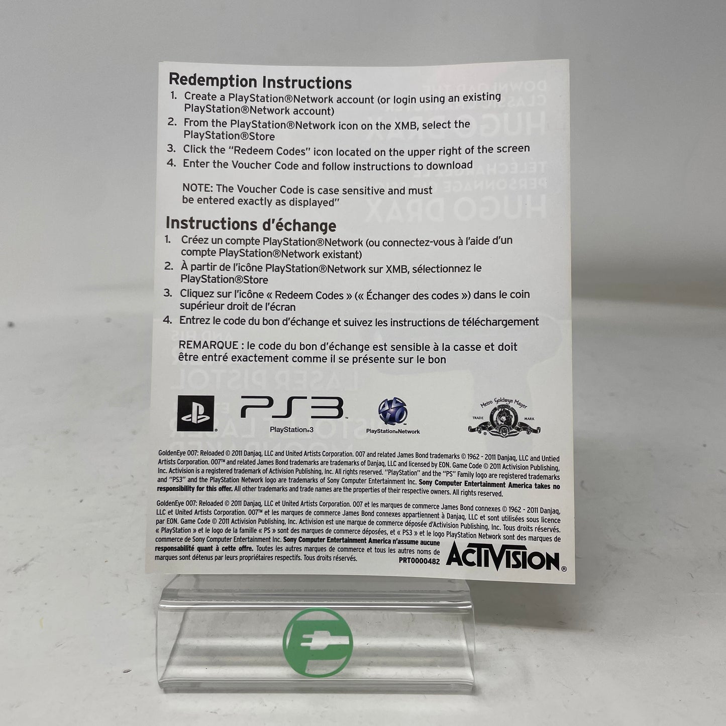 GoldenEye 007: Reloaded (Sony PlayStation 3 PS3, 2011)