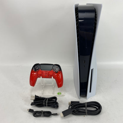 Sony PlayStation 5 Disc PS5 825GB White Console Gaming System CFI-1015A