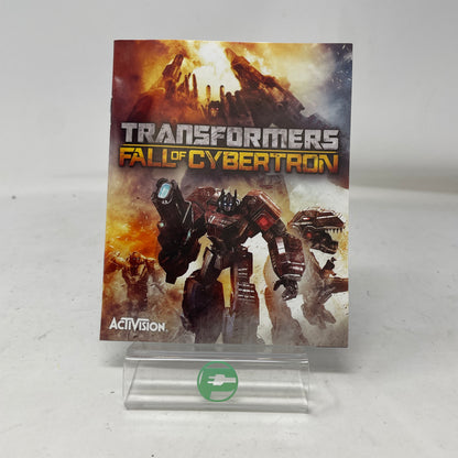 Transformers: Fall Of Cybertron (Sony PlayStation 3 PS3, 2012)