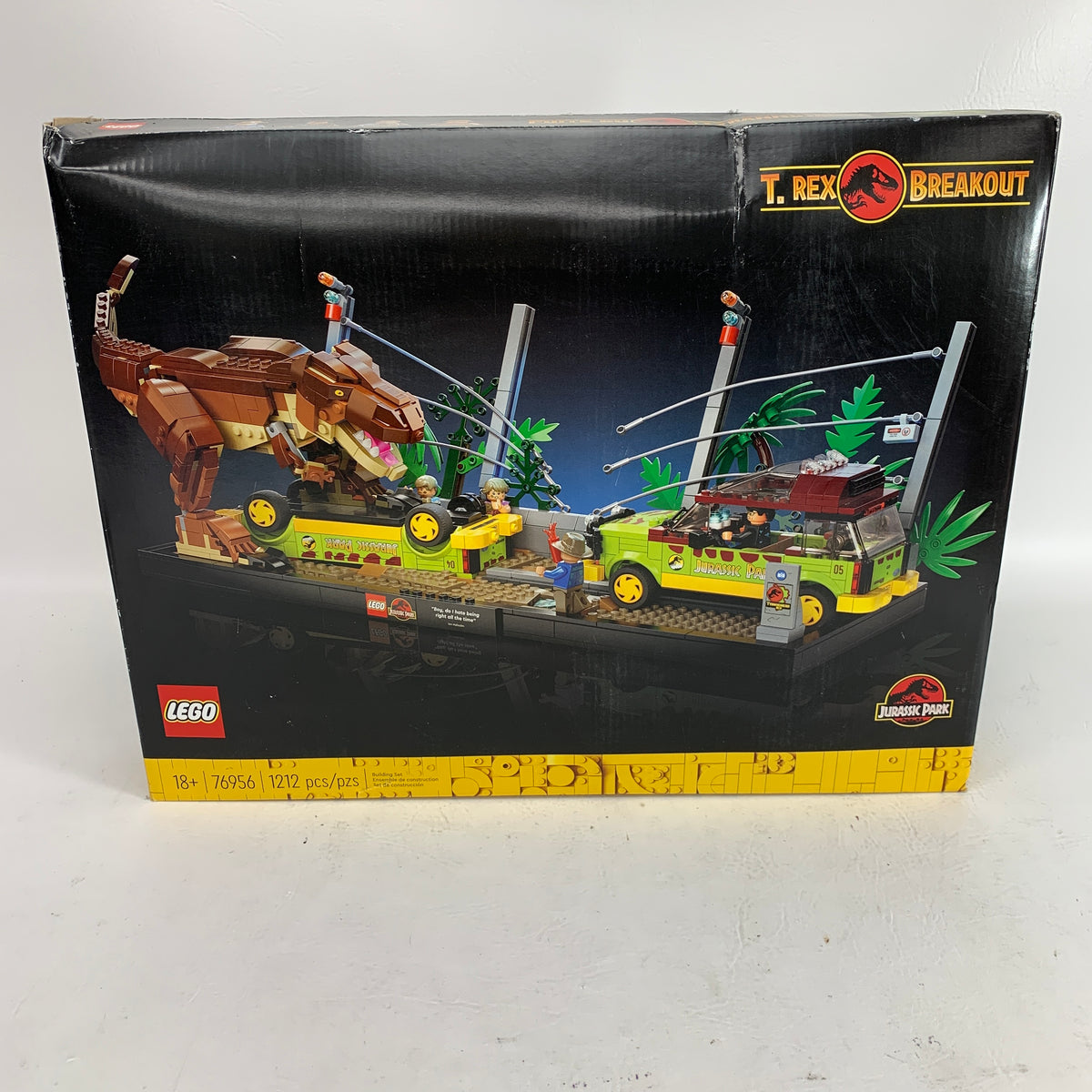 New LEGO T. rex Breakout 76956 Jurassic World Jurassic Park 1212 pcs