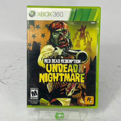 Red Dead Redemption Undead Nightmare (Microsoft Xbox 360, 2010)