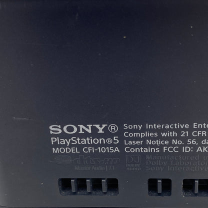 Sony PlayStation 5 Disc PS5 825GB White Console Gaming System CFI-1015A