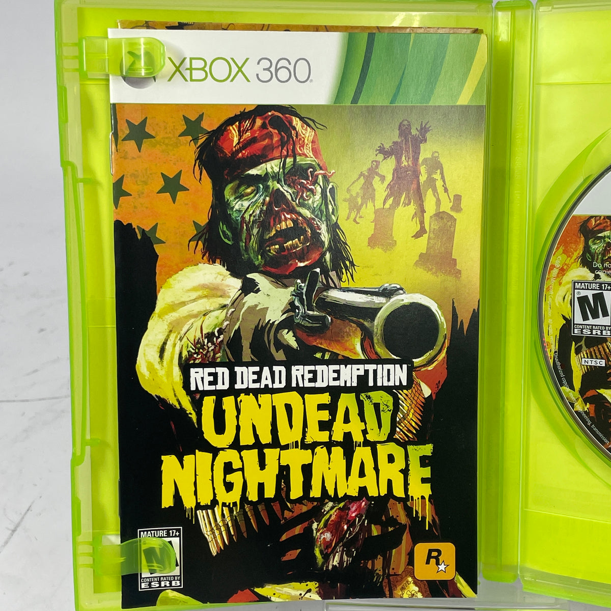 Red Dead Redemption Undead Nightmare (Microsoft Xbox 360, 2010)