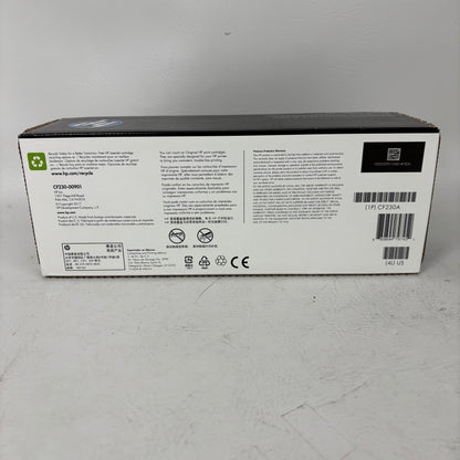 New HP 30A Black Original LaserJet Toner Cartridge CF230A