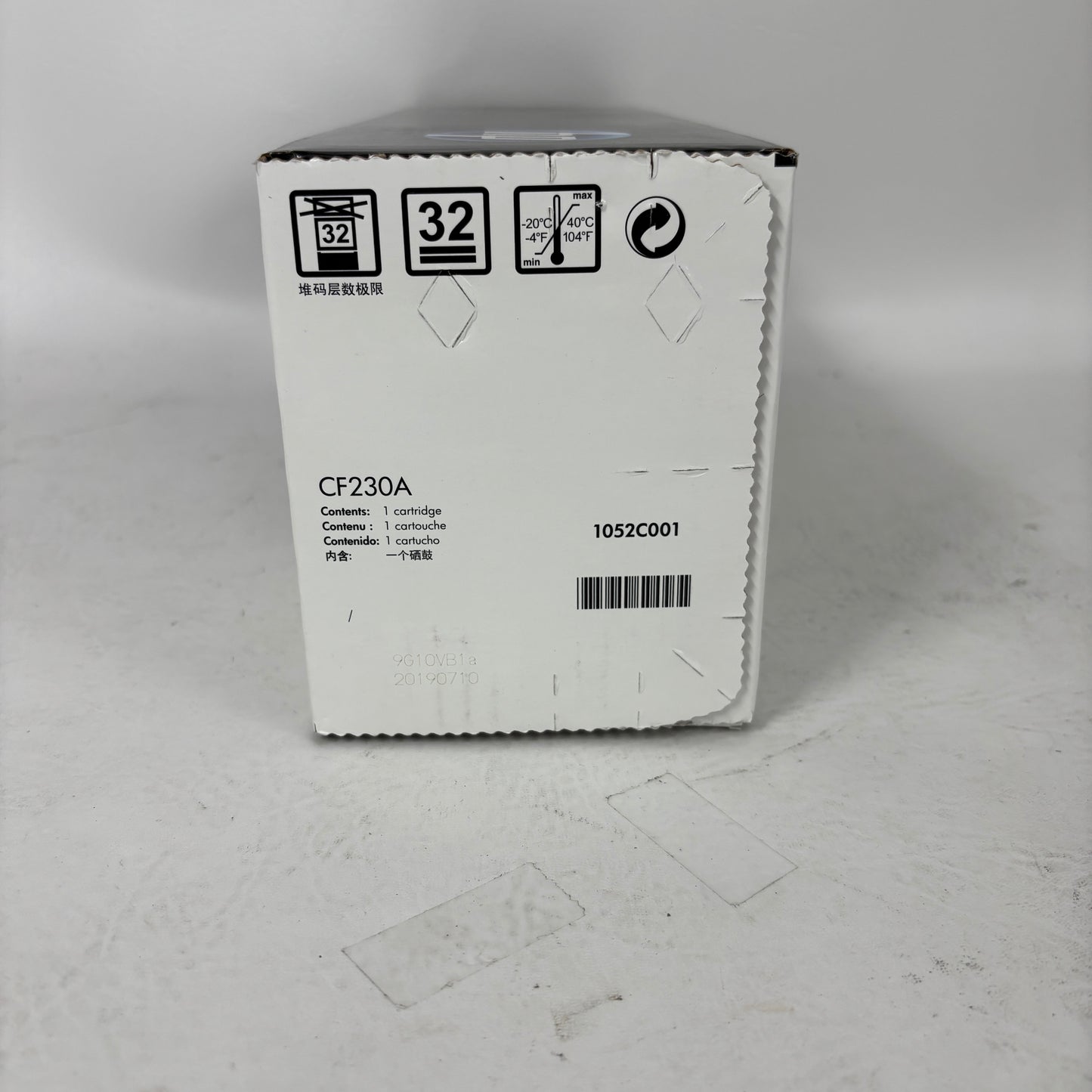 New HP 30A Black Original LaserJet Toner Cartridge CF230A