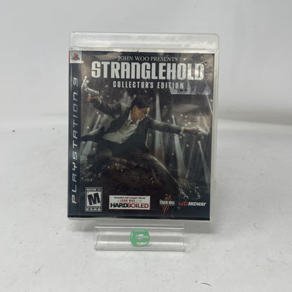 Stranglehold [Collector's Edition] (Sony PlayStation 3 PS3, 2007)