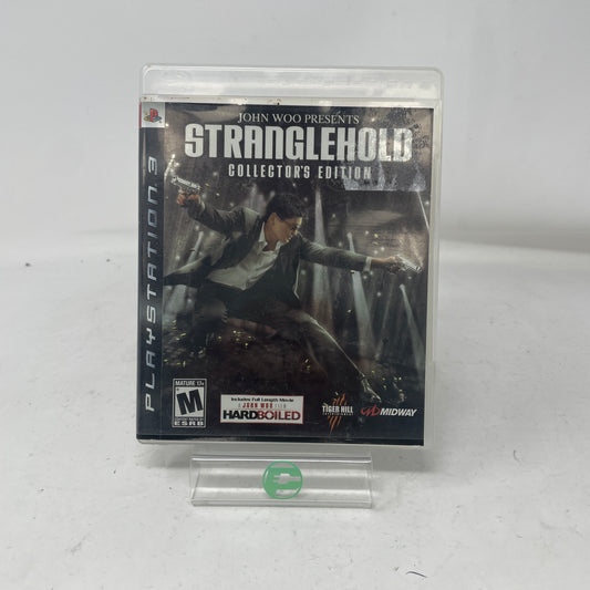 Stranglehold [Collector's Edition] (Sony PlayStation 3 PS3, 2007)