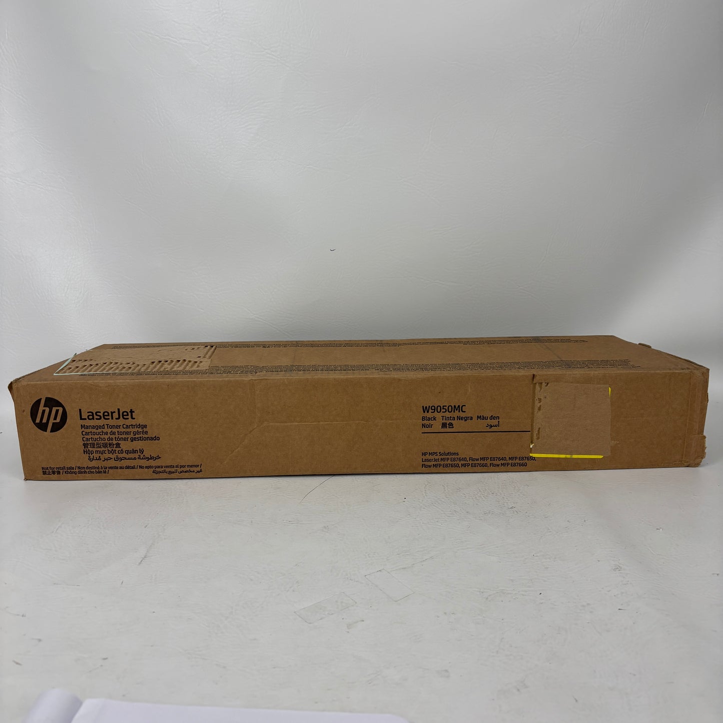 New HP LaserJet W9050MC BK Black Toner Cartridge