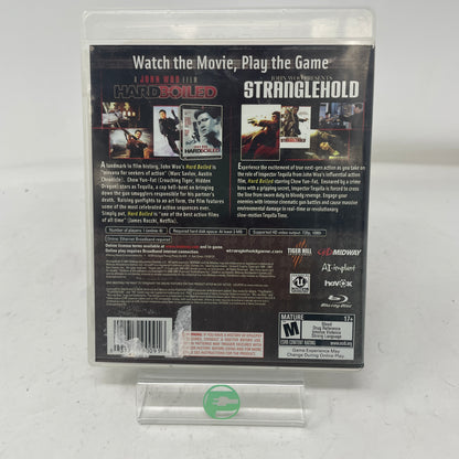 Stranglehold [Collector's Edition] (Sony PlayStation 3 PS3, 2007)