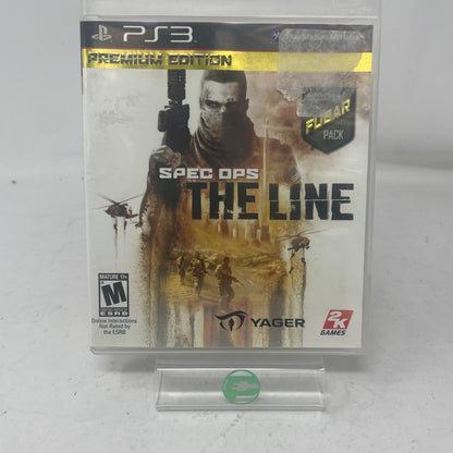 Spec Ops The Line [Premium Edition] (Sony PlayStation 3 PS3, 2012)