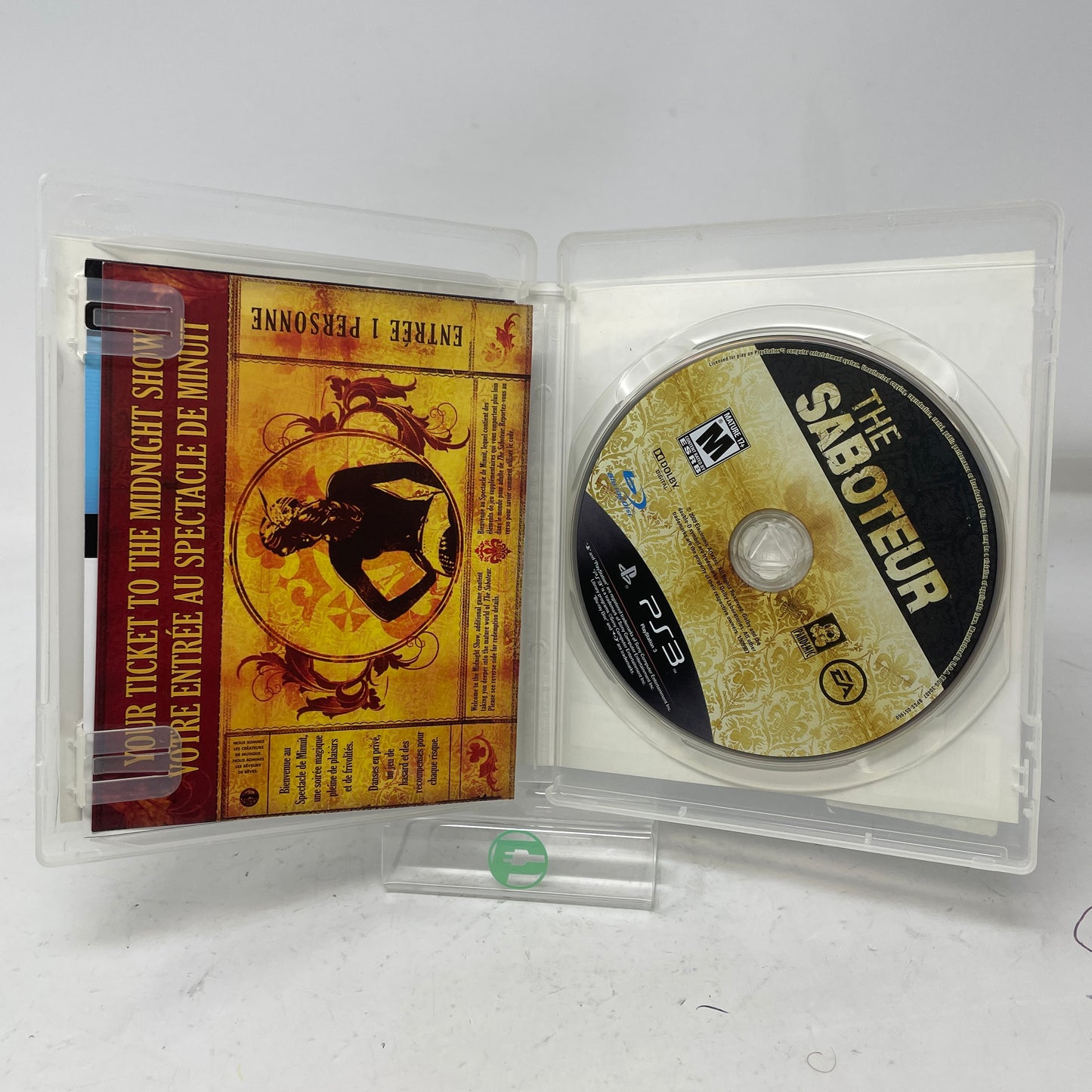 The Saboteur (Sony PlayStation 3 PS3, 2009)