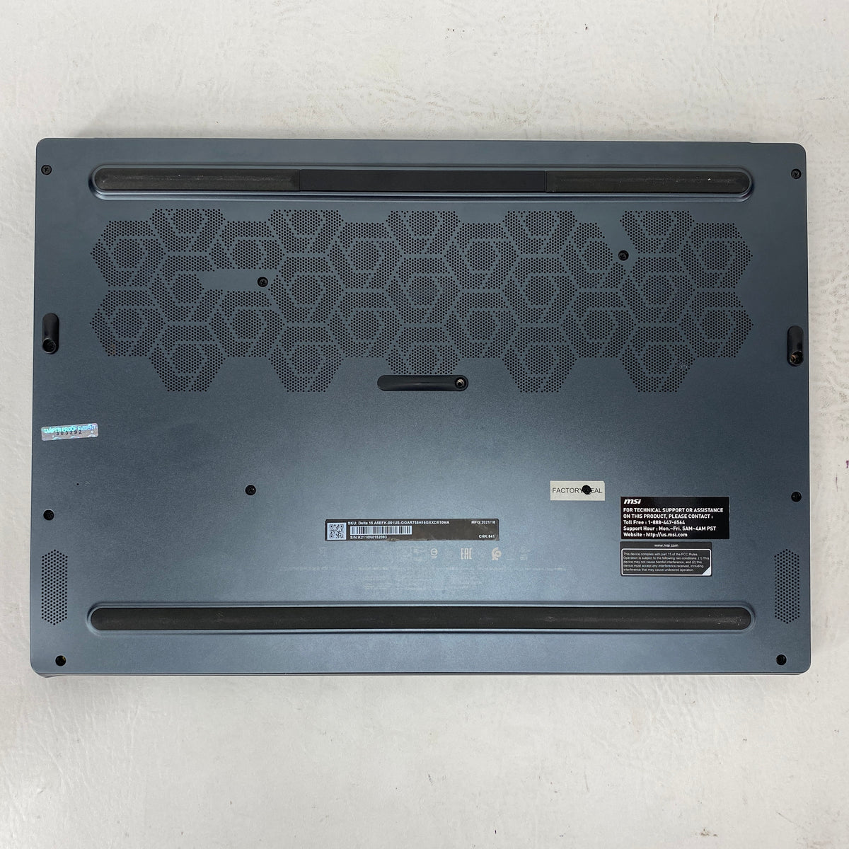 MSI Delta 15 15.6" Ryzen 7 5800H 3.2GHz 24GB RAM 1TB SSD AMD Radeon RX 6700M