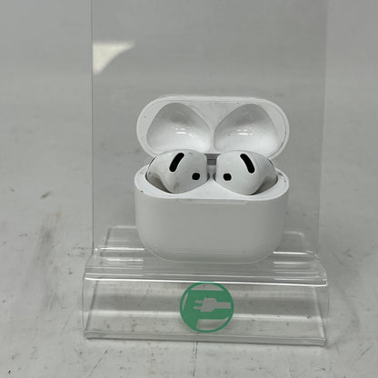 Apple AirPods 4th Gen with Charging Case A3053 A3050 A3058 MXP63LL/A
