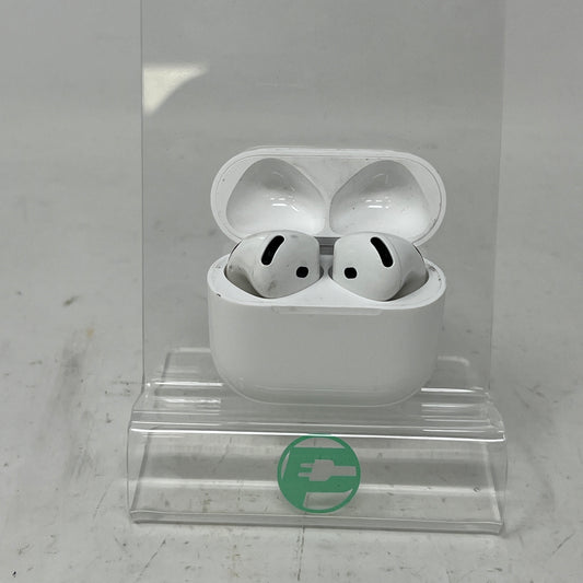 Apple AirPods 4th Gen with Charging Case A3053 A3050 A3058 MXP63LL/A