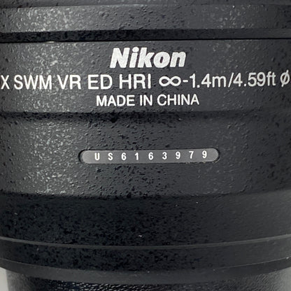 Nikon AF-S DX NIKKOR 55-300mm f/4.5-5.6G ED VR Auto Manual Lens F