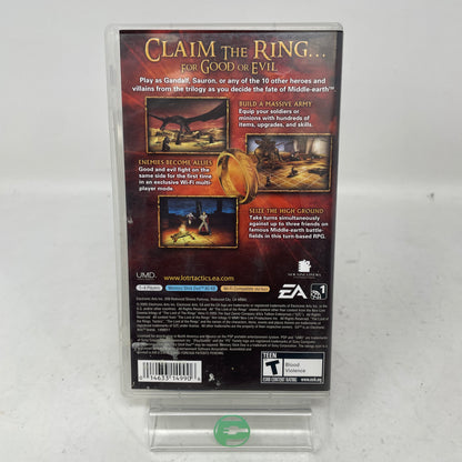 Lord of the Rings Tactics (Sony PlayStation Portable PSP, 2005)