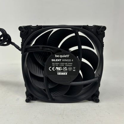 Lot of 3 be quiet! SILIENT WINGS 4 Case Fans BQ SIW4-12025-MF-PWM