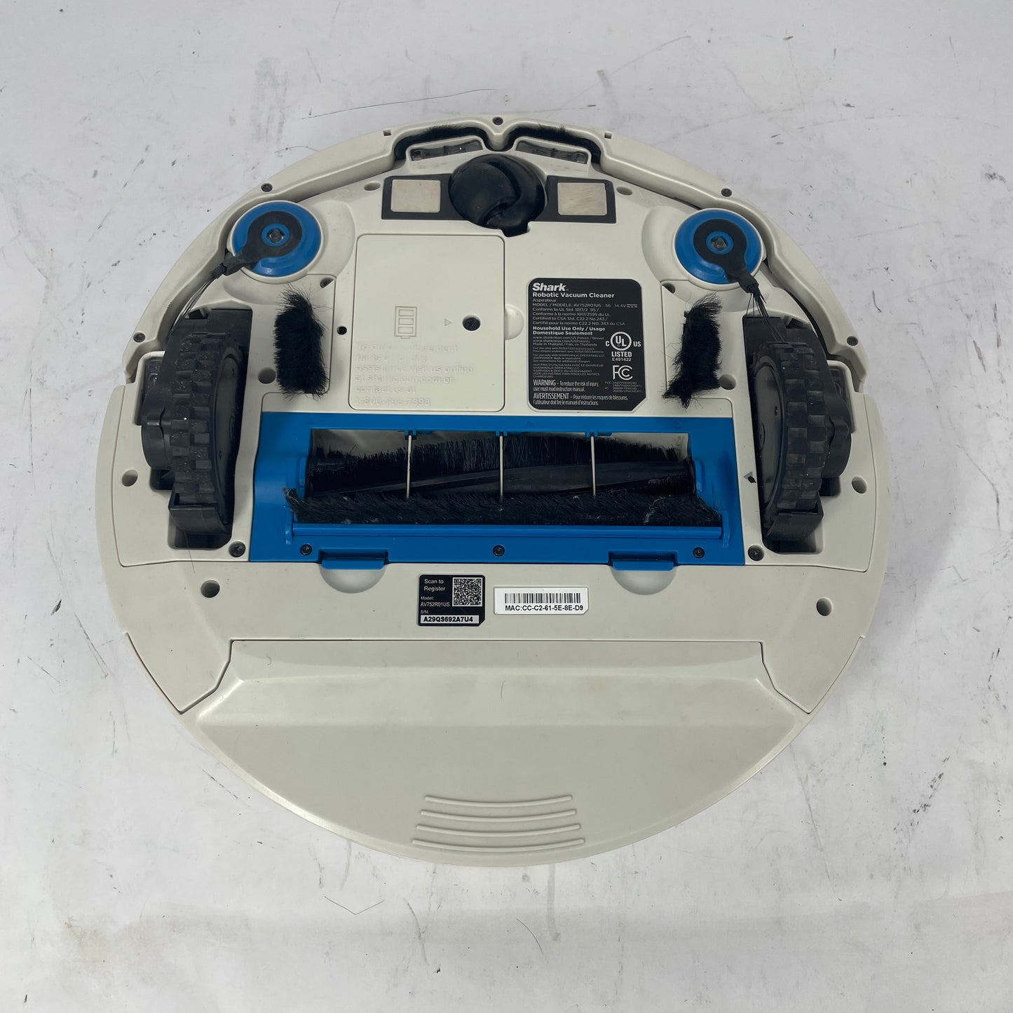 Shark ION Robotic Vacuum Cleaner AV752R01US White
