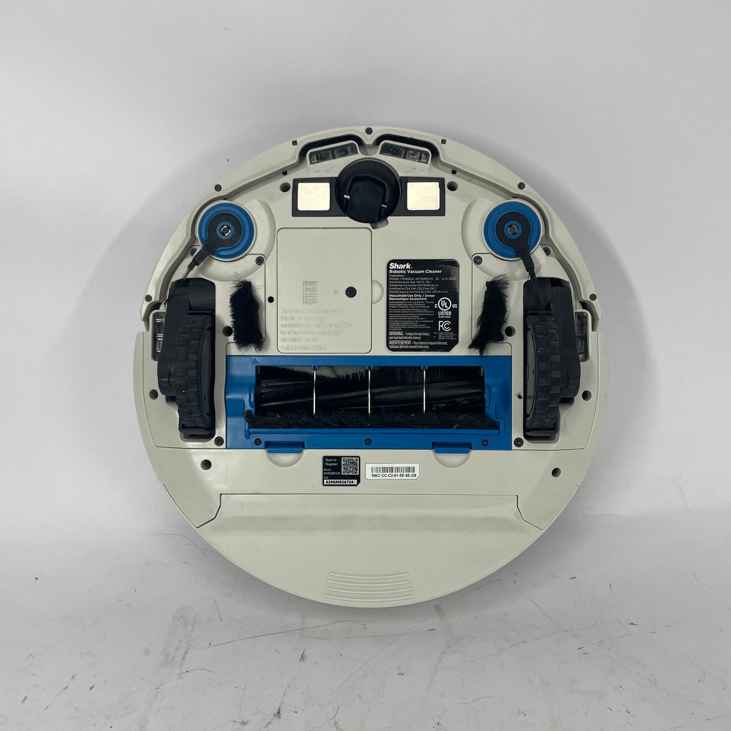 Shark ION Robotic Vacuum Cleaner AV752R01US White