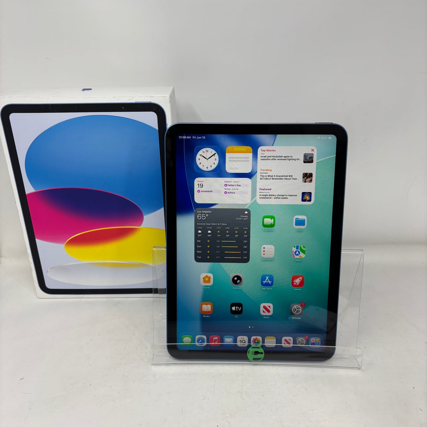 WiFi Only Apple iPad 11" (A16) 128GB Blue MD4A4LL/A