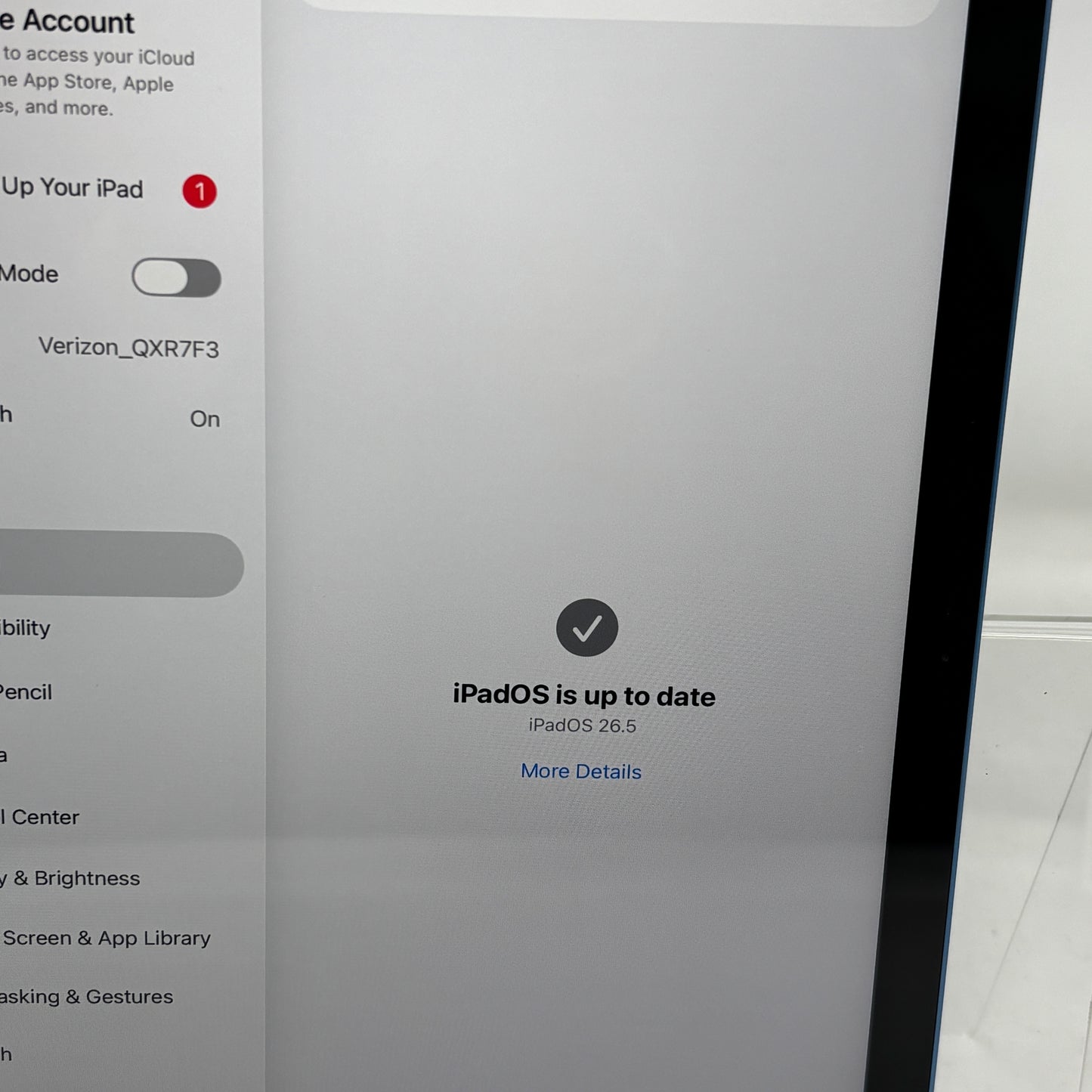 WiFi Only Apple iPad 11" (A16) 128GB Blue MD4A4LL/A