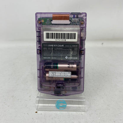 Nintendo Game Boy Color Handheld Game Console Only CGB-001 Atomic Purple