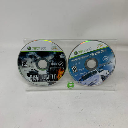 Lot of 5 Xbox 360 Games GTA V, Battlefield 3 LE, Bad Company 2, NFS Shift, MX
