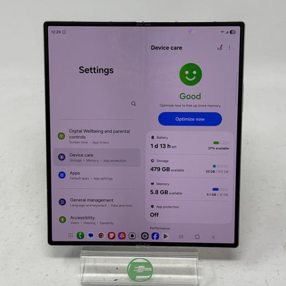 Unlocked Samsung Galaxy Z Fold6 12GB RAM 512GB SM-F956U1 Pink