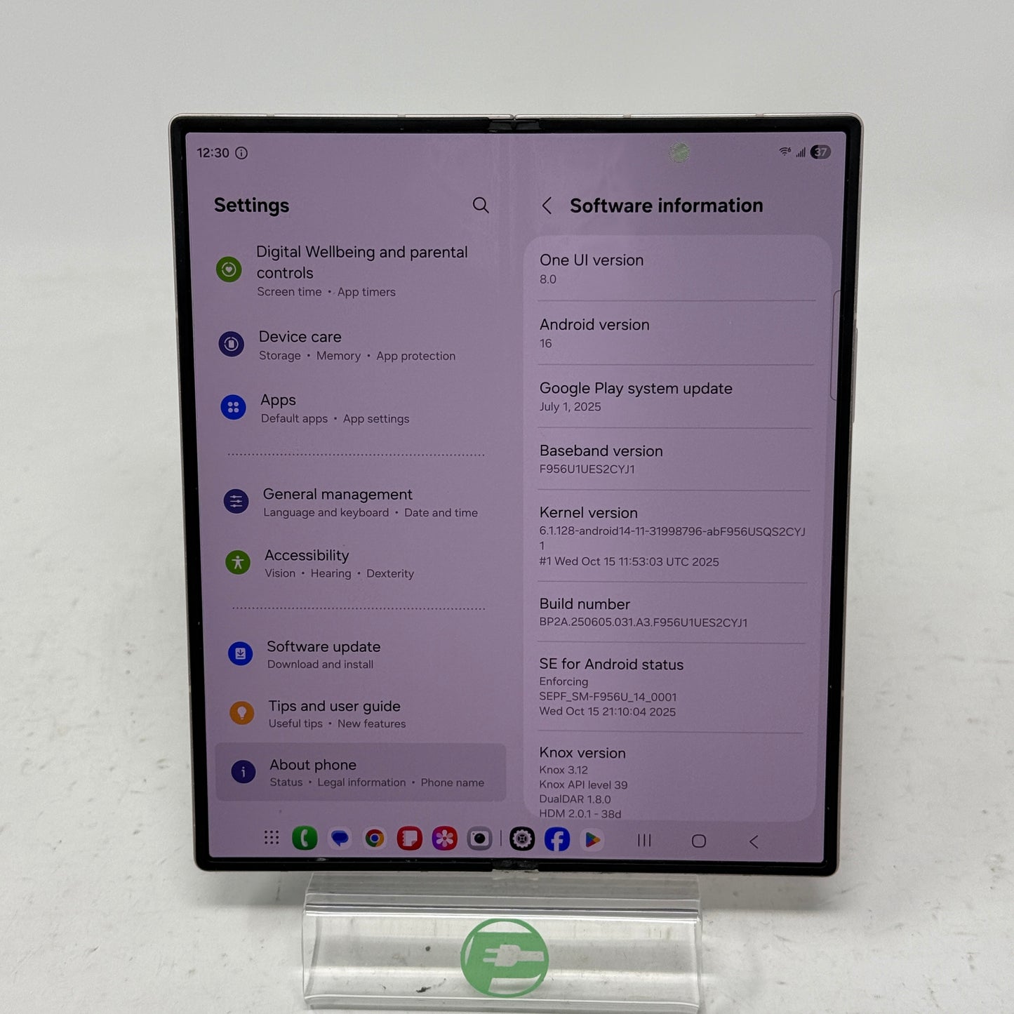 Unlocked Samsung Galaxy Z Fold6 12GB RAM 512GB SM-F956U1 Pink