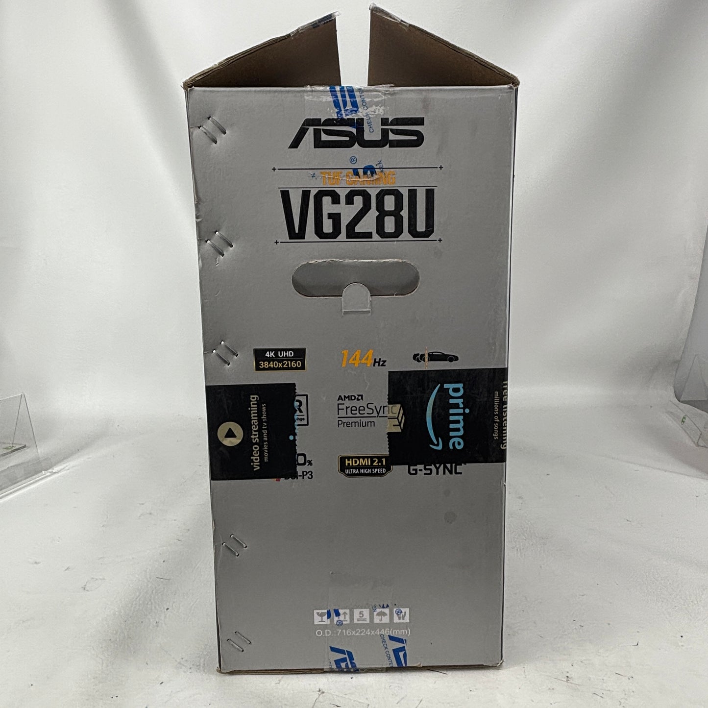 New ASUS 28" VG28UQL1A 4K UHD LCD IPS Flat Gaming Monitor