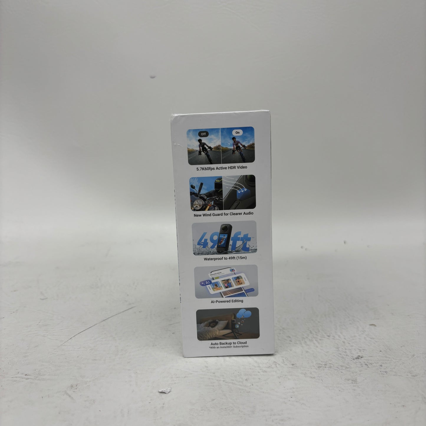 New Insta360 X5 8K 360 Action Cam 72MP Action Camera X5_ALT2