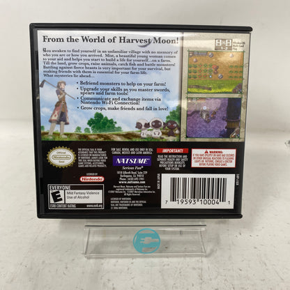 Rune Factory A Fantasy Harvest Moon (Nintendo DS, 2007) C:B