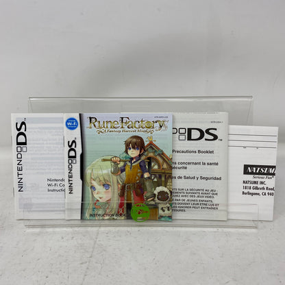 Rune Factory A Fantasy Harvest Moon (Nintendo DS, 2007) C:B