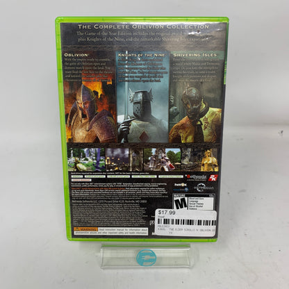 Elder Scrolls IV Oblivion [Game of the Year] (Microsoft Xbox 360, 2007)