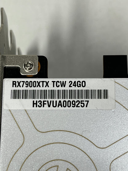 Broken AsRock Radeon RX 7900 XTX Taichi White Edition 24GB GDDR6 Graphics Card RX7900XTX TCW 24GO
