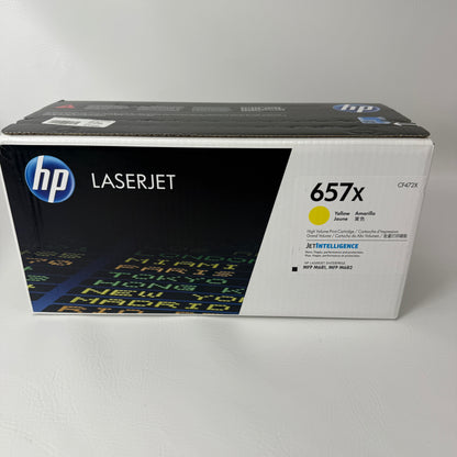New HP 657x Yellow Original High Capacity Toner Cartridge CF472X