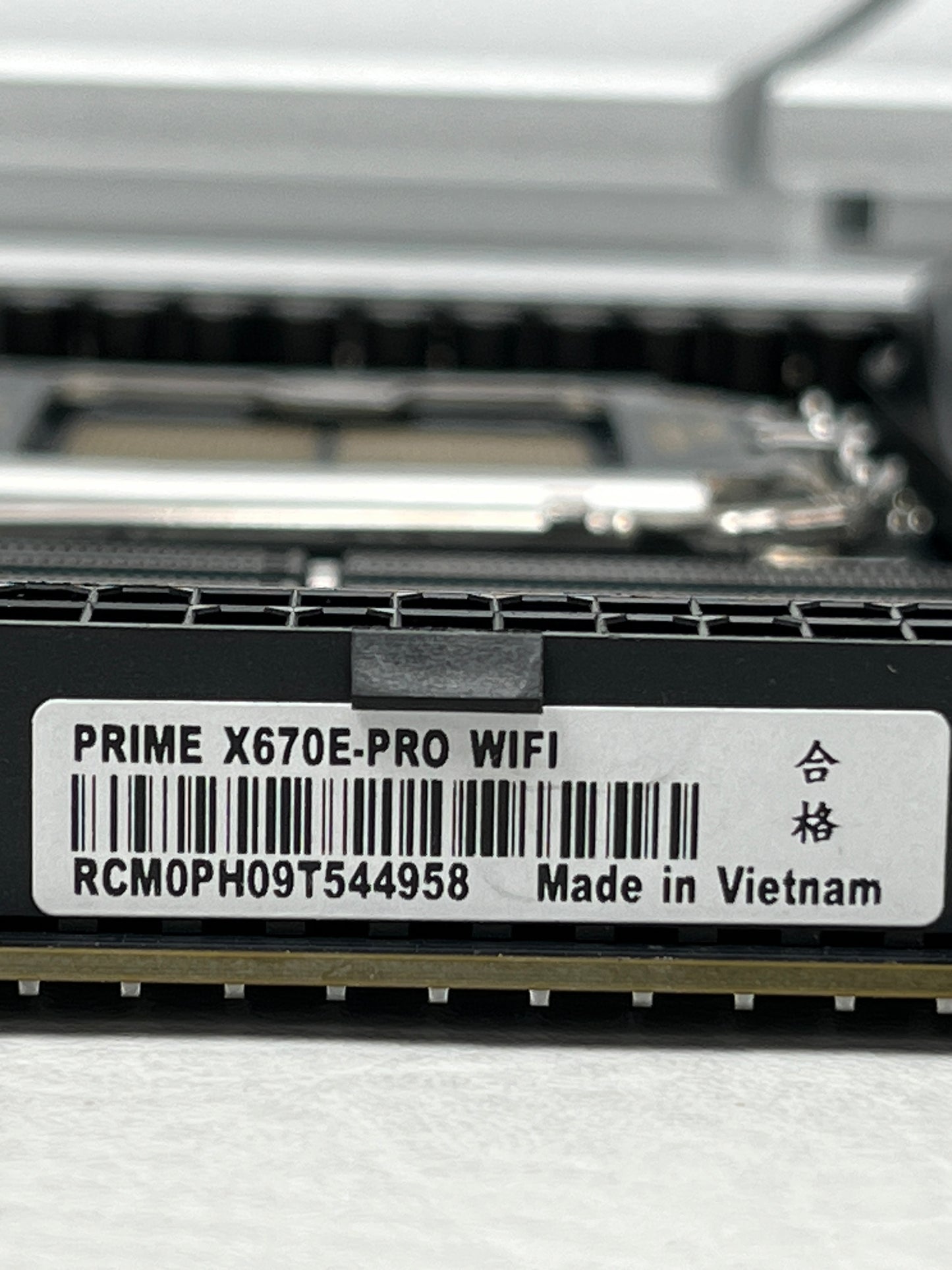 Asus PRIME X670E-PRO WIFI AM5 ATX AMD DDR5 Motherboard