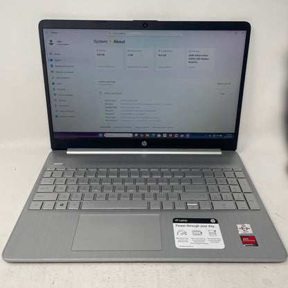 HP Laptop 15-EFL1081NR 15.6" Athlon Silver 3050U 2.3GHz 16GB RAM 256GB SSD