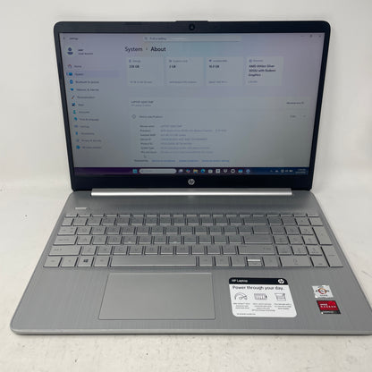 HP Laptop 15-EFL1081NR 15.6" Athlon Silver 3050U 2.3GHz 16GB RAM 256GB SSD