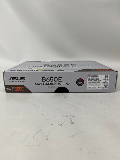 New Asus B650E MAX GAMING WIFI W AM5 ATX AMD DDR5 Motherboard