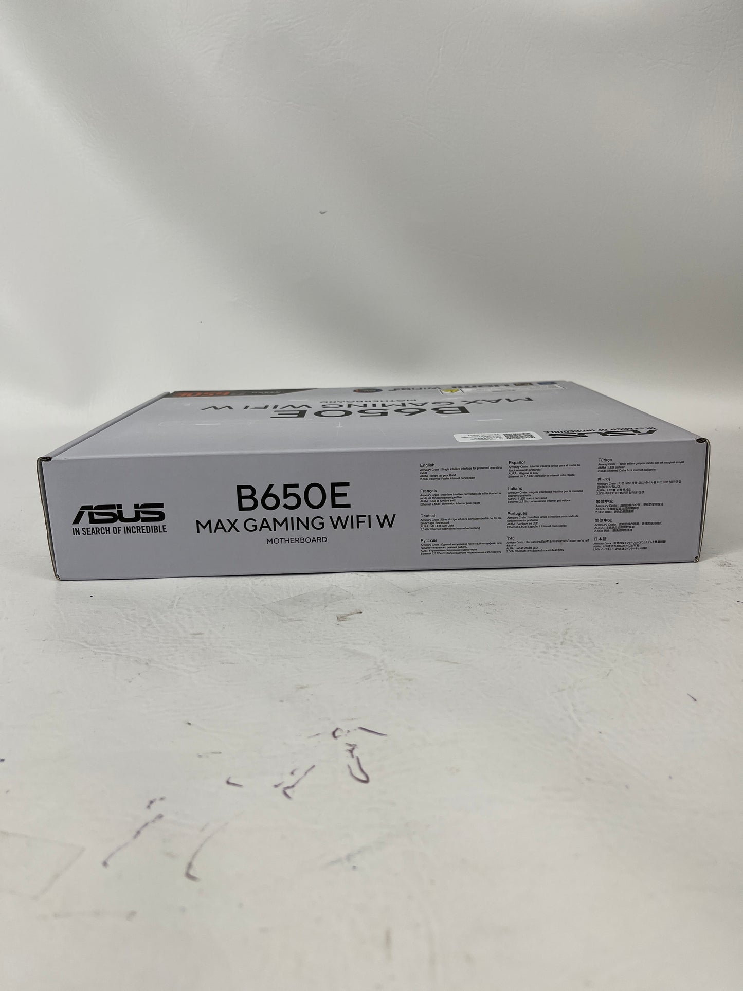 New Asus B650E MAX GAMING WIFI W AM5 ATX AMD DDR5 Motherboard