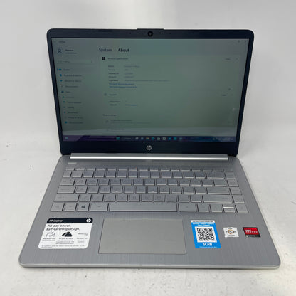 HP Laptop 14-FQ0057NR Athlon Silver 3050U 2.3GHz 4GB RAM 64GB SD