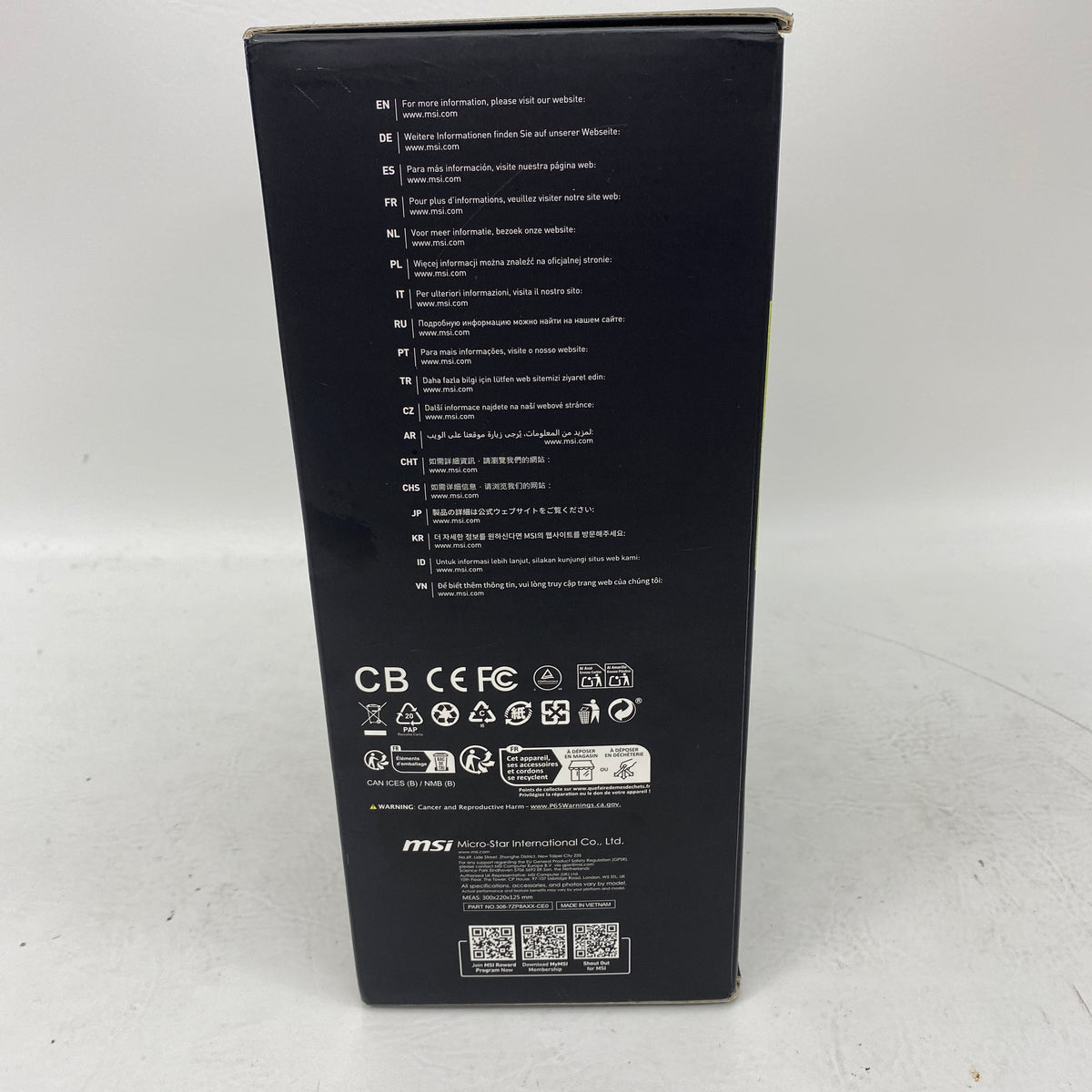 New MSI MAG A850GL PCIE5 850W Power Supply 80+ Gold Fully Modular ATX 