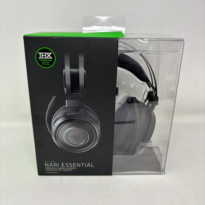 New Razer NARI ESSENTIAL Over Ear Gaming Headset Black RZ04-0269